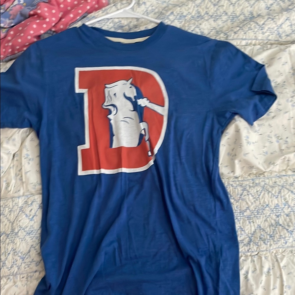 Source Unknown Blue Graphic Tee